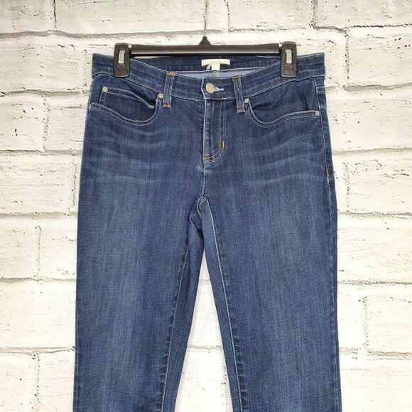 Eileen Fisher System Washable Stretch Slim Ankle Blue Jeans Womens Size 4 - Picture 2 of 9